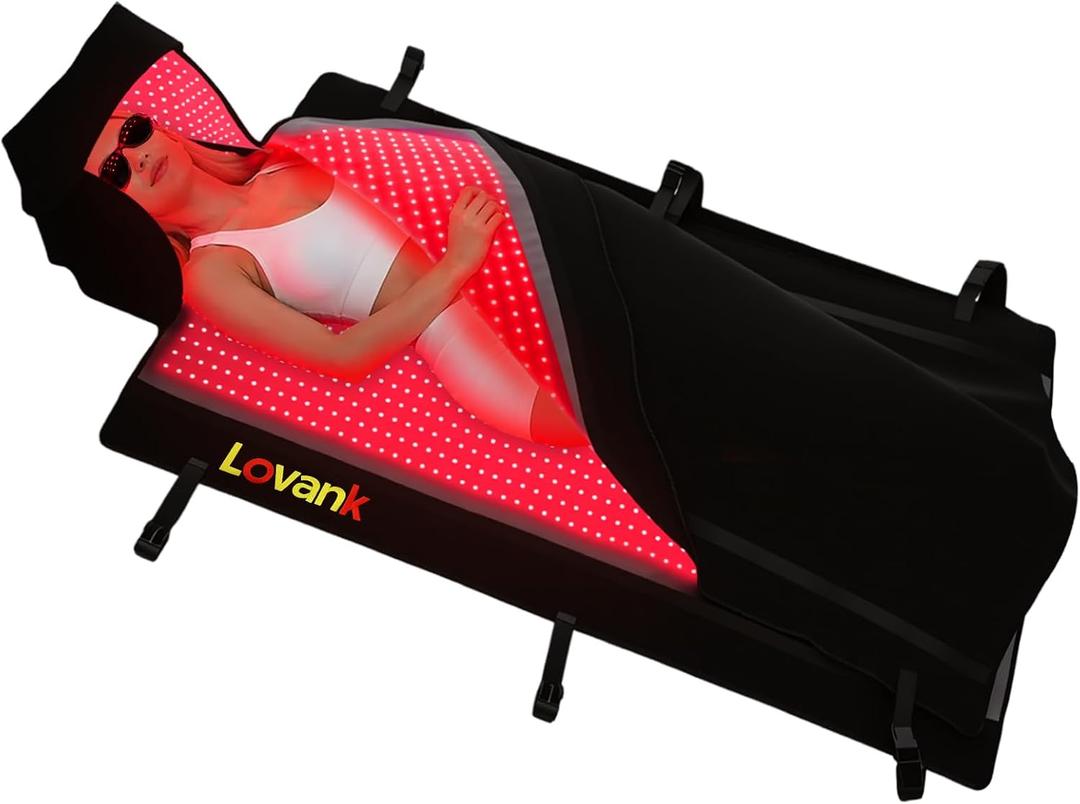 Red Light Therapy Mat for Full Body 87.4"x33" Infrared Red Light Blanket with 2874 (660nm & 850nm) LEDs for Home Use