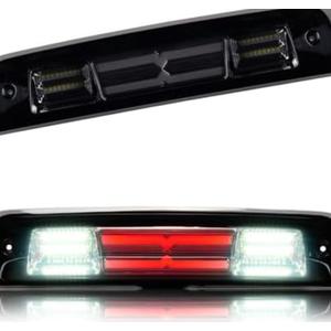 Cxdar Third 3rd Brake Light LED for 2009-2017 Dodge Ram 1500, High Mount Rear Brake Lights Assembly for 2010-2017 Ram 2500 3500, Waterproof Center Cab Stop Cargo Light