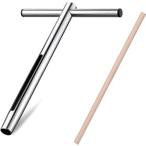 Soil Sample Probe 12 Inch with T Handle, Soil Sampler Tool, Soil Test Kit, Soil Probe for Soil Sampling Plant Care Lawn Garden Farm