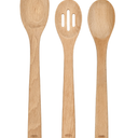 OXO Good Grips 3-Piece Wooden Spoon Set, Brown