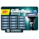 Gillette Mach3 Razor Blades for Men, 3-Blade Razor Refills, 14 Count