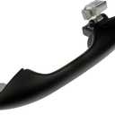 Dorman 81517 Rear Driver Side Exterior Door Handle Compatible with Select Honda Models, Smooth Black