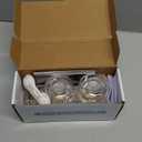 Mom's Choice Gold Awards Winner - Stove Knob Covers for Child Safety (5 + 1 Pack) Double-Key Design and Upgraded Universal Size Gas Knob Covers Clear View Childproof Oven Knob Covers for Kids and Pets