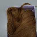 Honey Blonde Wig 18 Inch Medium Length Wigs for Women Middle Part Synthetic Hair Wavy Wig with Upgraded Strands,Natural Hair Wigs for Daily Party/Halloween Use 18Inch,Honey Blonde