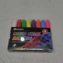 KERIFI Window Chalk Markers for Cars Washable: 10mm Jumbo Liquid Chalk Pens, Wet Erase for Auto Bistro Blackboard Glass Mirror Poster Windows Art Wedding Signs, Just Married Car Decorations (8 Colors)