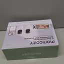 Momcozy Baby Monitor with 2 Cameras 5 1080P Split Screen Video Baby Monitor with Camera and Audio no WiFi for Baby Safety 5000mAh Battery Infrared Night Vision 2-Way Audio 960ft Range Ideal Gift 