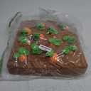 Nocciola 12 pcs Easter Dog Toys, Carrot Bunny Dog Enrichment Puzzle Squeaky Toys for Hide and Seek, Small and Medium Dogs