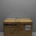 BIOCOR Arm/ Leg Exercise Bike for Seniors, 8-Level Magnetic Resistance Under Desk Bike Pedal Exerciser, Mini Bike with LCD Monito in Home & Office, Portable Foot Bicycle, Anti-Slip Design