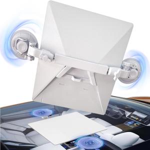 KIKIIKE Starlink Mini Car Suction Cup MountMulti-Angle Adjustment- Portable & Secure Antenna Mount for Travel, Camping, RV - Quick-Install Starlink Mini Chuck Brackets for Reliable Signal Anywhere