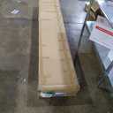 Modern Bar Table Solid Wood Bar Height Table Window Table for Living Room, Foyer, Small Space, Without Chairs 94.5" L x 15.7" W x 41.3" H