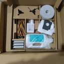 Mova V50 Ultra Complete Robot Vacuum and Mop Self-Cleaning, 24,000 Pa Suction, Liftable Navigation with Obstacle Overcoming and Warm Water Mopping with DuoSolution System Designed for Pets, Black