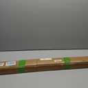 AIZESI One-Piece Brushed Gold Tension Shower Curtain Rod 54-90" No Drilling
