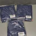 3 Pack Women's Square Neck Short Sleeve Blouse Loose Fit Stretchy Casual Top Soft Breathable Vacation Shirt for Summer XL 2xl M