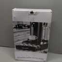 Flagship Vertuo Pod Holder Storage Drawer for Nespresso Vertuo Capsule Organizer Drawer Tray with Mesh Shelves for Nespresso Vertuo Holder Black Metal (40 Pods Capacity)