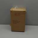 8.9" Modern Glass Table Lamp for Living Room, Dimmable Desk Lamps for Bedroom, UL Listed Nightstand Lamp with Dome Base, End Table Lamps for Home, Side Tables, College Dorm, Office, Glossy White