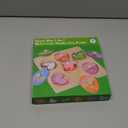 Pinkiwine Unicorn Wooden Peg Puzzles Montessori Educational Toys for Kids Toddlers Easter Basket Stuffers Gifts Unicorn Party Favors