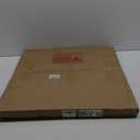 24 Inch Wall-Mounted Round Bathroom Mirror with LED-Lights - Frame Vanity Mirrors (24" x 24", Black)