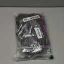 Artificial Plants Greenery Bonsai, Room Decor Fake Bonsai Tree Faux Plants for Home Decor Indoor Bookshelf Office Desk Bathroom Farmhouse Decor, Tall 9.5" (Purple)