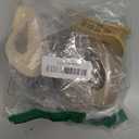 Mesovor 6 Pack Flat Hair Claw Clips, 4.33" Nonslip Large Round Lay Flat Hair Clips | Strong Hold French Flat Hairclips for Lying Down, Yoga, Driving (Neutral Matte)