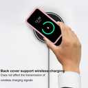 Compatible with iPhone 12 Case 2020 Shockproof Heavy Duty Durable Dropproof 3-Layer Rubber Cover Scratch-Resistant Protective Case (Pink, for iPhone 12 Pro max 6.7 inch)