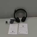 Spark 06  Wireless Headset with Mic for Work with AI Noise Cancelling Mic for Clear Calls, Bluetooth V5.3 Headphones with Microphone to USB A/C Dongle & Mic Mute for Computer Laptop PC iPhone (Black)