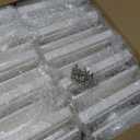 VOLISUN Solar Post Cap Lights Outdoor 4x4/6x6 Wooden/Vinyl Fence Cap Lights for Patio/Garden,Warm White with 2 Lighting Modes Waterproof,ABS Shell Lens White (12 Pack)