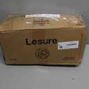 LE SURE Donut Small Dog Bed - Round Cat Beds Indoor Anti-Anxiety Calming Present for Pets, Washable Cute Modern Beds with Jacquard Shaggy Plush & Anti Slip Bottom23 Inch, Brwon (Brown Checks)