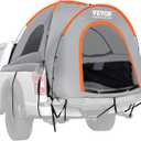 VEVOR Large 3 Season SUV Tent for 5-8 Person, Truck Bed Tent, Green, Aluminum Poles, Waterproof PU2000mm, Car Camping, Hiking (6.4*6.7)