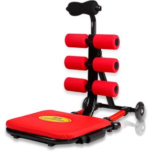 Total Foldable Ab Machine, Sit Up Bench, Abs Trainer Exerciser Equipment,Abdominal Portable Workout Crunch Core Fitness for Women Home Gym Systems.