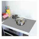 2MM Thick Silicone Countertop Mat, 31.5"x 23.6" Silicone Mats for Kitchen Counter, Nonslip Heat Resistant Mat, Large Kitchen Counter Mats, Waterproof Countertop Protector, Light Gray