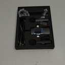 PQRQP 3 in 1 Professional Wireless Lavalier Microphone for iPhone, Android, Camera, Wireless Microphones, Mini Microphone, Crystal Clear Sound Quality for Recording, Live Streaming, Microphone Clips (Elegant Black)