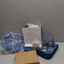 Smart Bird Feeder with Camera - 2.5K HD Night Vision Bird Feeder with Camera Solar Powered, Free AI Identify Auto Video 170 Live View Birds Feeders for Birds Lovers Outdoors(Blue)