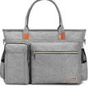 Laptop Tote Bag, Middle Size Computer Messenger Teacher Bag with 15.6'' Padded Laptop Sleeve