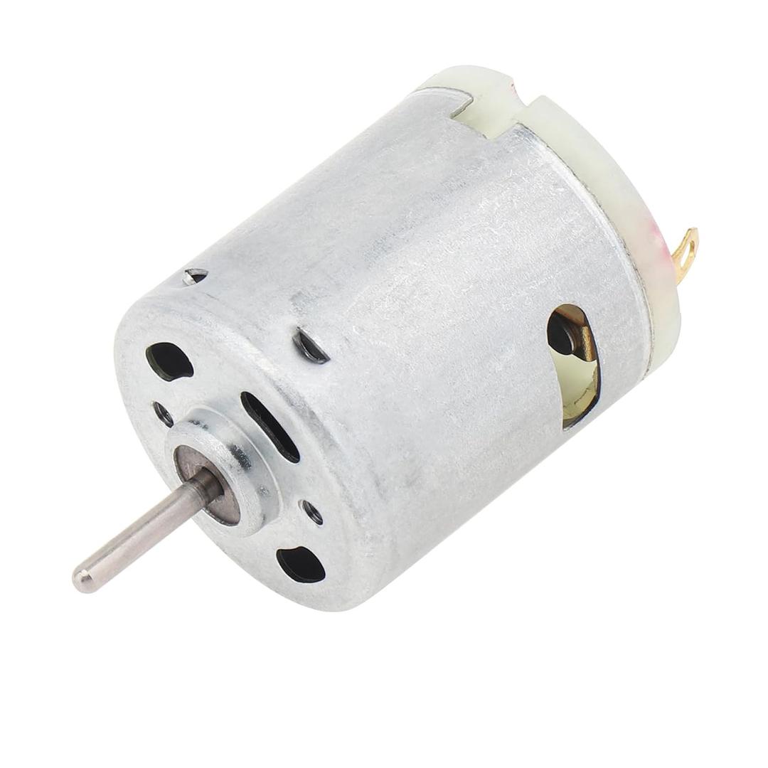 ChgImposs 4PCS Micro RS365 DC Motor 12-25V Motor with Piezoresistor and Carbon Brush for Office Equipment Household Appliances Massager Hair Dryer Micromotor