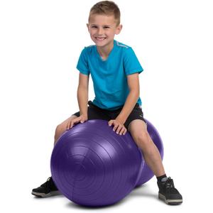 Peanut Ball, Including a Free Foot Pump, for Labor, Physical Therapy, Fitness, and Exercise