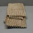 HAOMAIJIA Waterproof Couch Cover for Dogs Washable,Fuzzy Pet Couch Covers for Sofa,Thick Soft Dog Bed Cover Non-Slip Couch Covers for 2 Cushion Couch Sofa Pet Friendly (Khaki, 35" x 62")