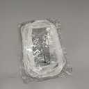 2 Transparent Plastic Pouches