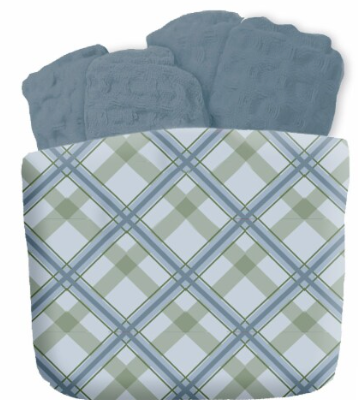 Blue 4Pack Dishcloth