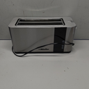 Mueller UltraToast Full Stainless Steel Toaster 4 Slice, Long Extra-Wide Slots for Bagels and Waffles, 6 Browning Levels, LED Display, Cancel/Defrost/Reheat Functions & Removable Tray, Kitchen Gadgets