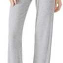 florence by mills Women's Sleepwear Flared Legging Pants, L, Heather Grey