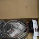 PONDFORSE 264GPH Canister Filter, 3-Stage External Aquarium Filter Ultra-Quiet Water Circulation Cleaning Machine with Media for Fish Tanks and Aquariums Up to 75 Gallons (264GPH)