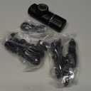 Suvcon Dash Cam Front and Rear, 1080P Dash Camera for Cars, 3 Channel Car Camera Front Rear and Inside with 32GB Card, Loop Recording, Night Vision, HDR, 24Hr Parking, G-Sensor (Black)