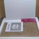 SICOTAS Rattan Nightstand Set of 2, Rattan Decor Drawer with Brass Knobs Night Stand Bedside Table Boho End Tables Side Tables with Storage Shelf for Bedroom,Small Space (Carbon Cherry)