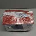 Homemate Heated Blanket Electric Throw - 50"x60" Heating Blanket Throw 1/2/4/6/8 Hours Auto-Off 10 Heat Levels Over-Heat Protection Soft Flannel Sherpa ETL Certification (Blue (Striped))