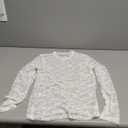 Women's Lace Long Sleeve Mesh Top Mock Neck Sheer Blouse See Through Floral Crochet Tops (Medium)