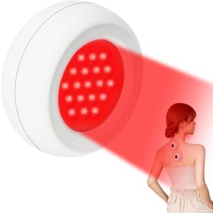 Mini Red Light Therapy for Anti-Aging Face & Body Skincare, 5 Levels red-Light Therapy with 660nm & 850nm Infrared Targeted for Skin Rejuvenation, Wrinkles, Fine Lines and Dark Spots