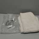 Mecatny Corduroy Summer Decorative Throw Pillow Covers 24x24 Set of 2 for Sofa Living Room, Soft Neutral Boho Couch Pillow Covers for Home Decor, Cream White