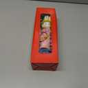 Chunful Easter Bunny Nutcracker 10 Inch Traditional Rabbit Wooden Nutcrackers Easter Decor Wood Decorative Tabletop Figurine Green Bunny Ornament for Tabletop Plaque Decor