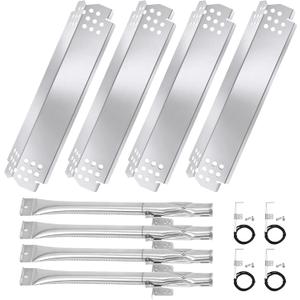 Grill Replacement Parts for Nexgrill 720-0830H,720-0888,720-0888N,720-0830D,720-0783E 4 Burner Tubes Compatible with Home Depot Nexgrill 4-Burner Gas Grills