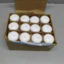 Ashlux White Floating Candles 2 inch, 48 Pack Floating Candles 5-6 Hours Long Burning, Unscented Floating Candle for Centerpieces, Wedding, Christmas Lights, Romantic Night for Her/Him Set